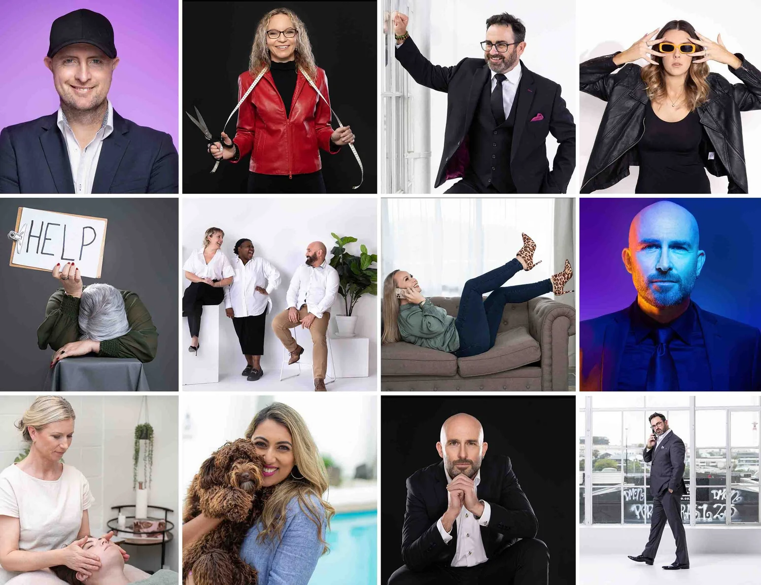 Personal branding images shot in Belinda's Hibiscus Coast studio